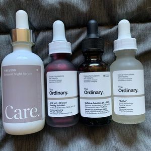 The ordinary red peel serum set